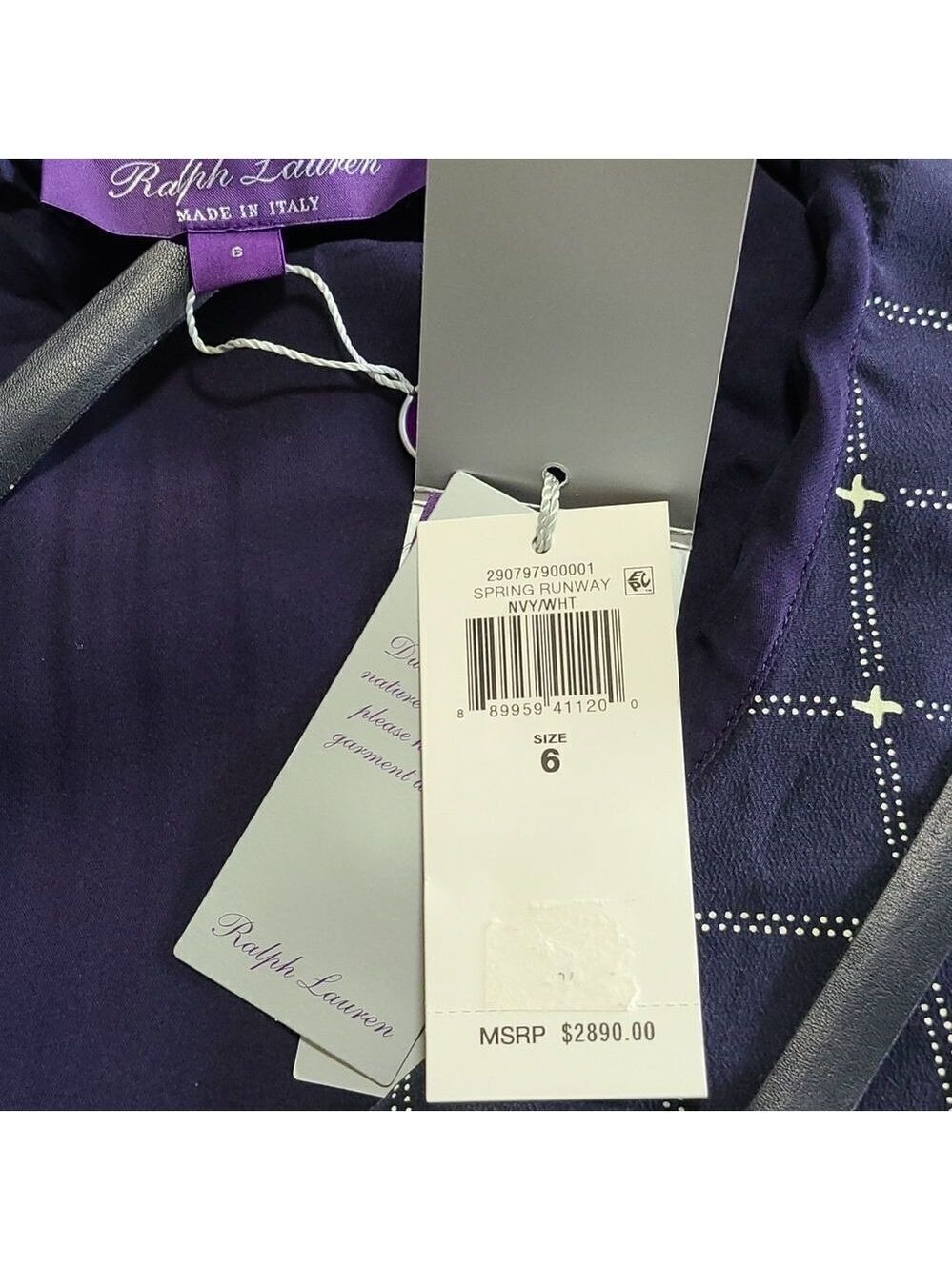 Ralph Lauren Purple Label Silk Dress - Picture 9 of 11